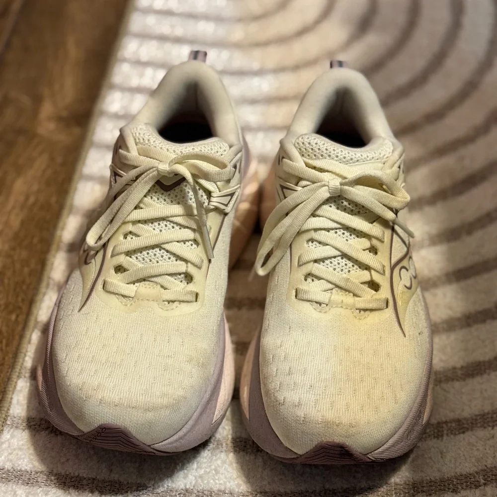 Saucony Women's Beige Athletic Shoes - Picture 3 of 4